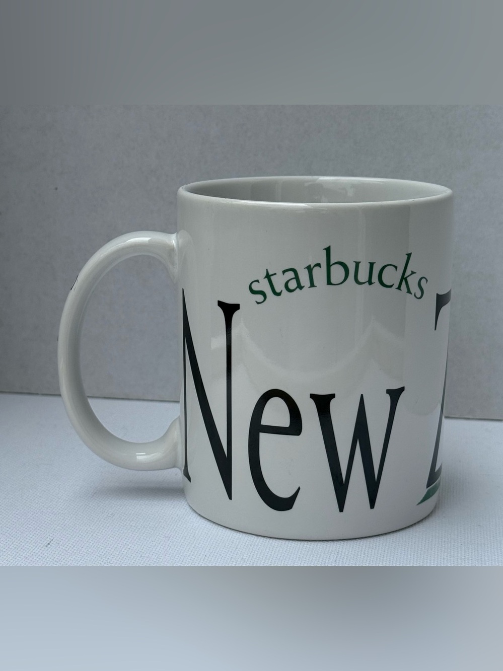 Starbucks New Zealand White Ceramic Coffee Mug